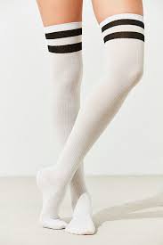 white knee length socks - Google Search