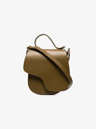 Atp Atelier khaki carrara leather cross body bag | Browns