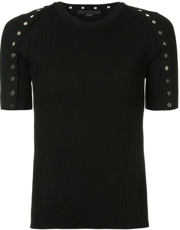 studded knitted top