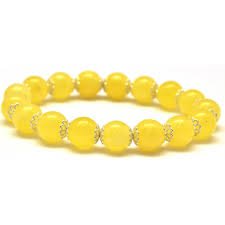 yellow beaded bracelet - Google Search