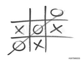 black marker, tic tac toe drawing isolated on white background Wall - Google Search