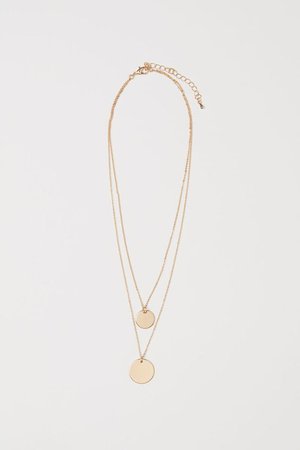H&M Necklaces w/ Round Charm