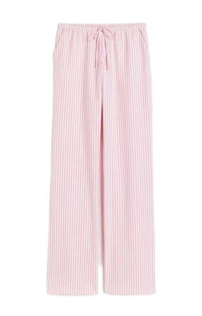 linen pants striped striped pink