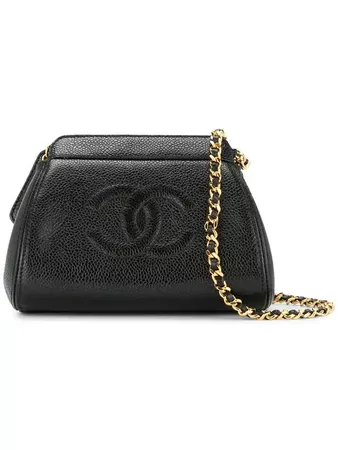 Chanel Vintage CC Chain Shoulder Bag - Farfetch