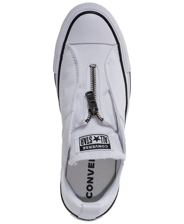 Converse Women's Chuck Taylor All Star Madison Zipper Casual Sneakers from Finish Line & Reviews - Finish Line Athletic Sneakers - Shoes - Macy's white