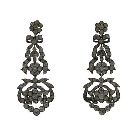 Antique Paste Earrings For Sale at 1stDibs | georgian paste earrings, paste earrings, antique earrings for sale