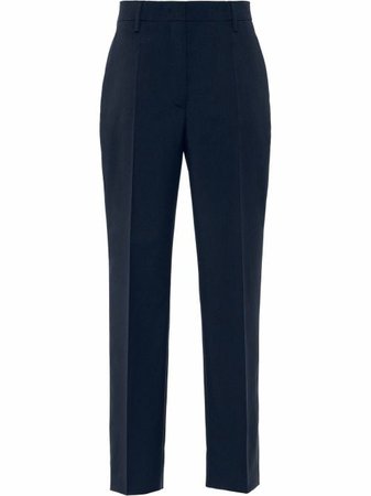Prada Cropped Tailored Trousers - Farfetch