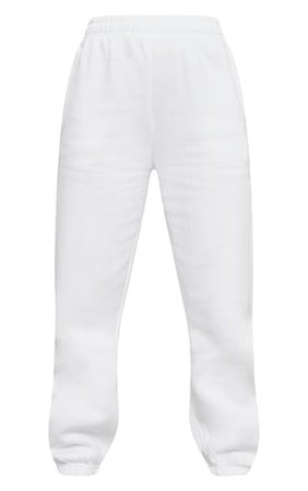 PrettyLittleThing White Sweat Pant Joggers