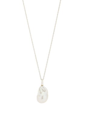 Sterling Silver Pearl Necklace by Sophie Buhai | Moda Operandi
