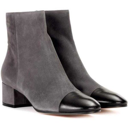 Gianvito Rossi  Suede Ankle Boot  $530