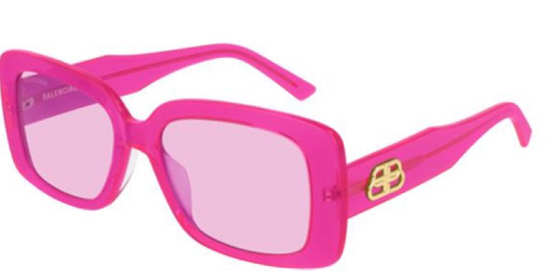 Pink Balenciaga Sunglasses