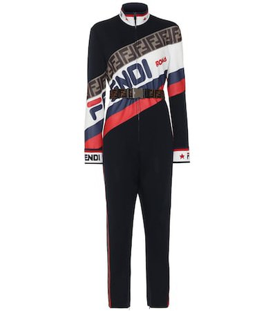 FENDI MANIA jersey jumpsuit