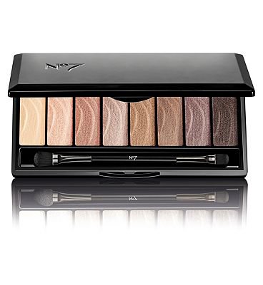No7 Stay Perfect Eye Shadow Palette Nude - Boots