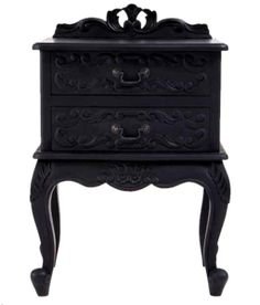 Rococo Noir nightstand