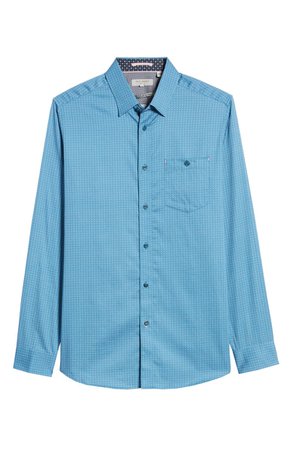 Ted Baker London Nochoc Slim Fit Button-Up Shirt | Nordstrom