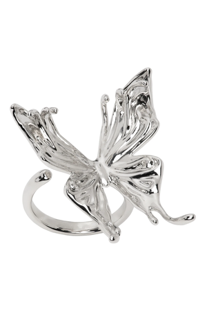 YVMIN Silver Butterfly Ring