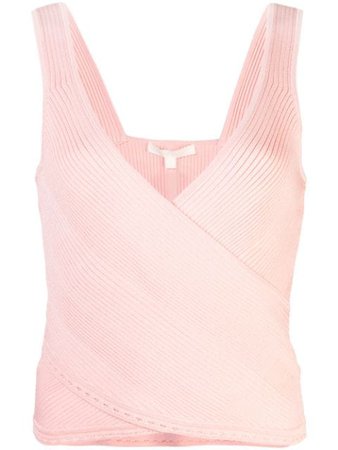 Jonathan Simkhai eyelet ribbed wrap tank top $174 - Buy Online - Mobile Friendly, Fast Delivery, Price