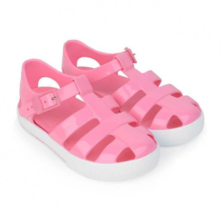 Igor Pink Tenis Solid Jelly Sandals - Shoes