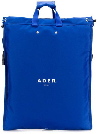 Ader Error square shaped oversized backpack
