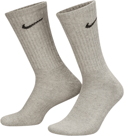 Grey nike socks