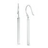 Linear Bar Drop Earrings in Sterling Silver | Online Exclusives | Collections | Zales