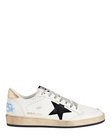 Golden Goose Ball Star Leather Sneakers | INTERMIX®