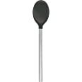 Amazon.com: Tovolo Silicone Mixing Spoon with Stainless Steel Handle, Scratch-Resistant & Heat-Resistant Kitchen Utensil Safe for Nonstick Cookware & Cast Iron Skillets, One Size (Pack of 1), Charcoal: Cooking Spoons: Home & Kitchen