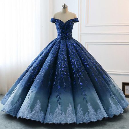 ball gown for women blue - Google Search