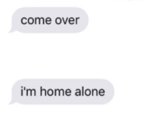 come over i’m home alone boyfriend girlfriend, love text texts