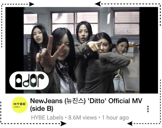 NewJeans 'Ditto' MV (Side B)