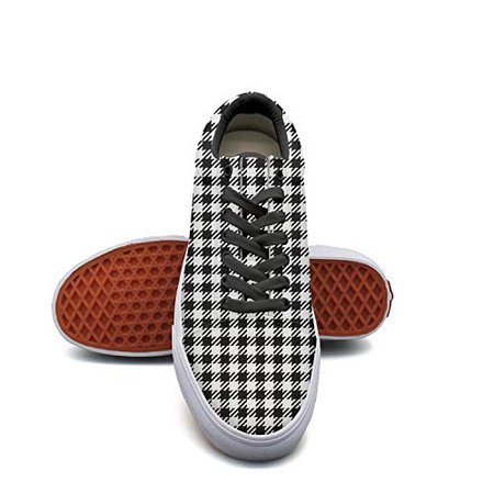 black and white houndstooth ladies shoes - Google Search