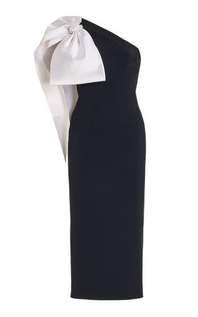 Raiden Silk-Trimmed Midi Dress By Greta Constantine | Moda Operandi