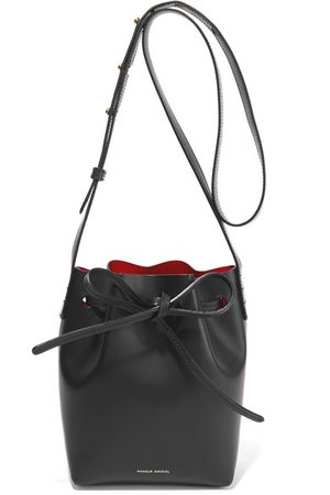 Mansur Gavriel | Mini Mini leather bucket bag | NET-A-PORTER.COM