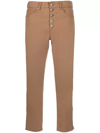 DONDUP Cropped straight-leg Trousers