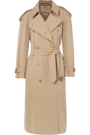 Burberry | Trench-coat long en gabardine de coton The Westminster | NET-A-PORTER.COM