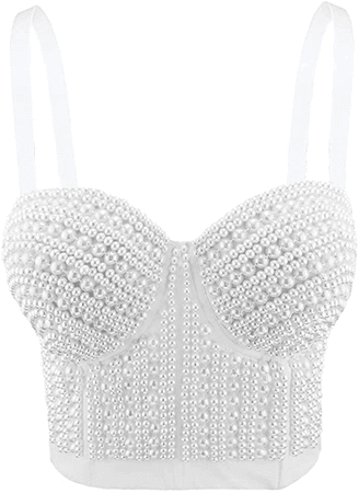 White Pearl bustier