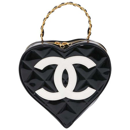 Chanel Vintage CHANEL Heart Bag at 1stDibs
