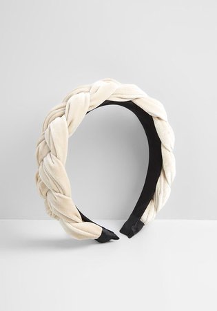 Benevolently Braided Headband in Ivory | ModCloth