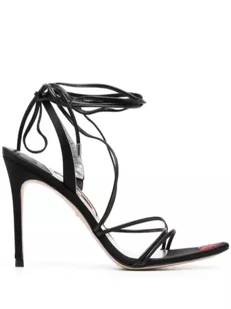 Sophia Webster Amora tie-detailed Stiletto Sandals - Farfetch