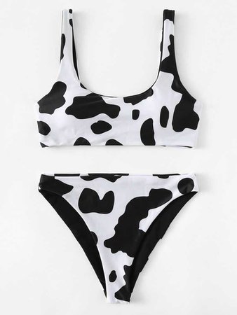 cow swimwear