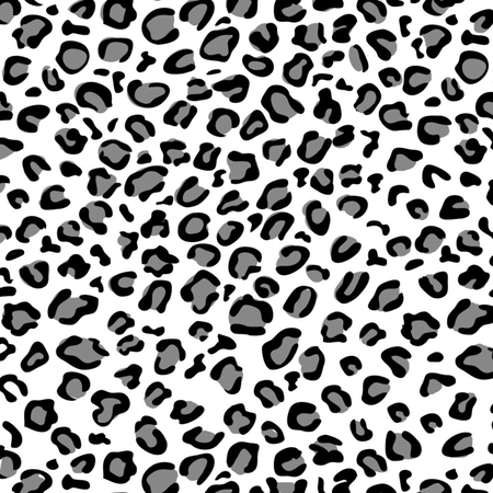snow leopard print