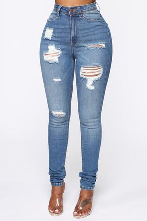 That's All Me Skinny Jeans - Light Blue Wash, Jeans | Fashion Nova