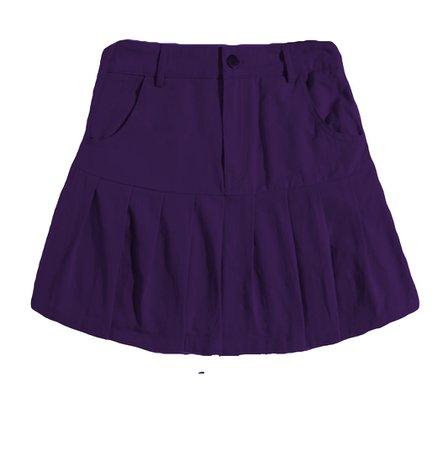 dark purple skirt