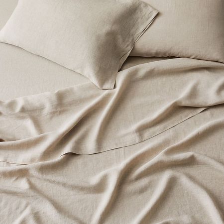 Belgian Flax Linen Sheet Set, Bed Sheets | West Elm