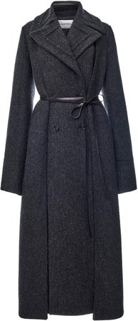 Valentino Paneled Wool Coat
