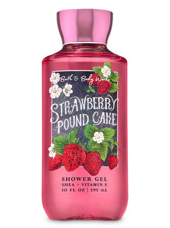 Strawberry Pound Cake Shower Gel | Bath & Body Works