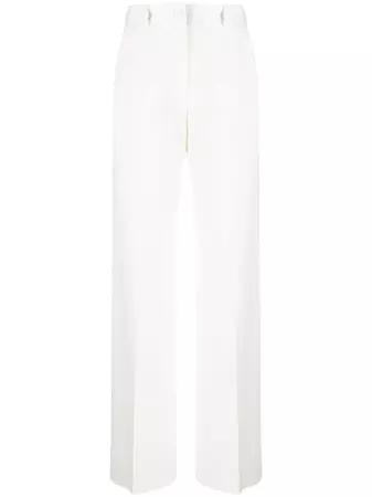 Dolce & Gabbana high-waisted straight-leg Trousers pants  - Farfetch