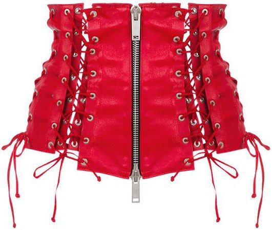 Unravel Project zip corset