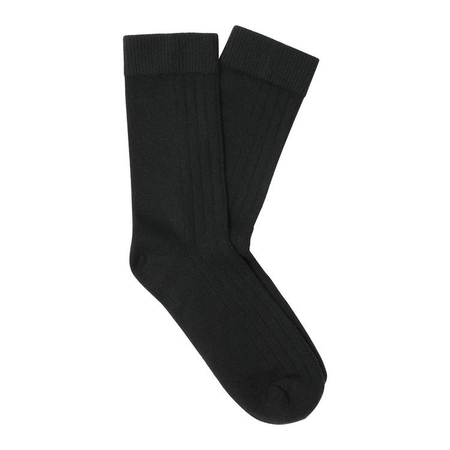 Cashmere Dress Socks (Black)