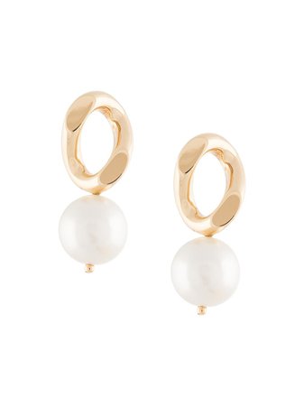 Simone Rocha pearl drop earrings